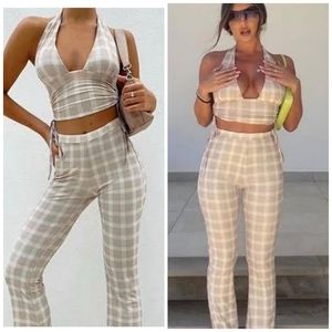 Tiger mist Blonde pant size large euc